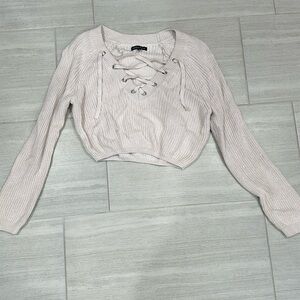 Cropped sweater